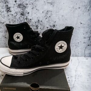 Converse CTAS Stingray metallic hi-top sneaker